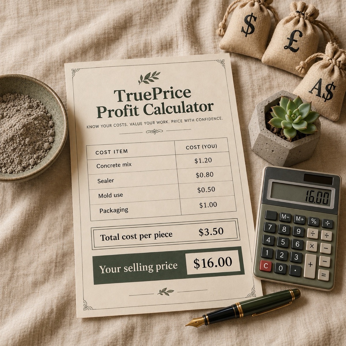 TruePrice™ Profit Calculator